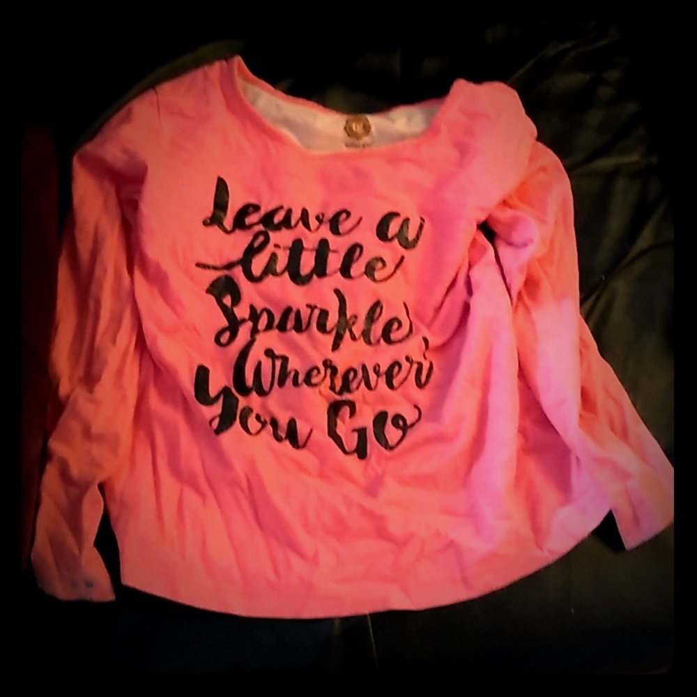 Baby shirt leave a little sparkle wherever you go